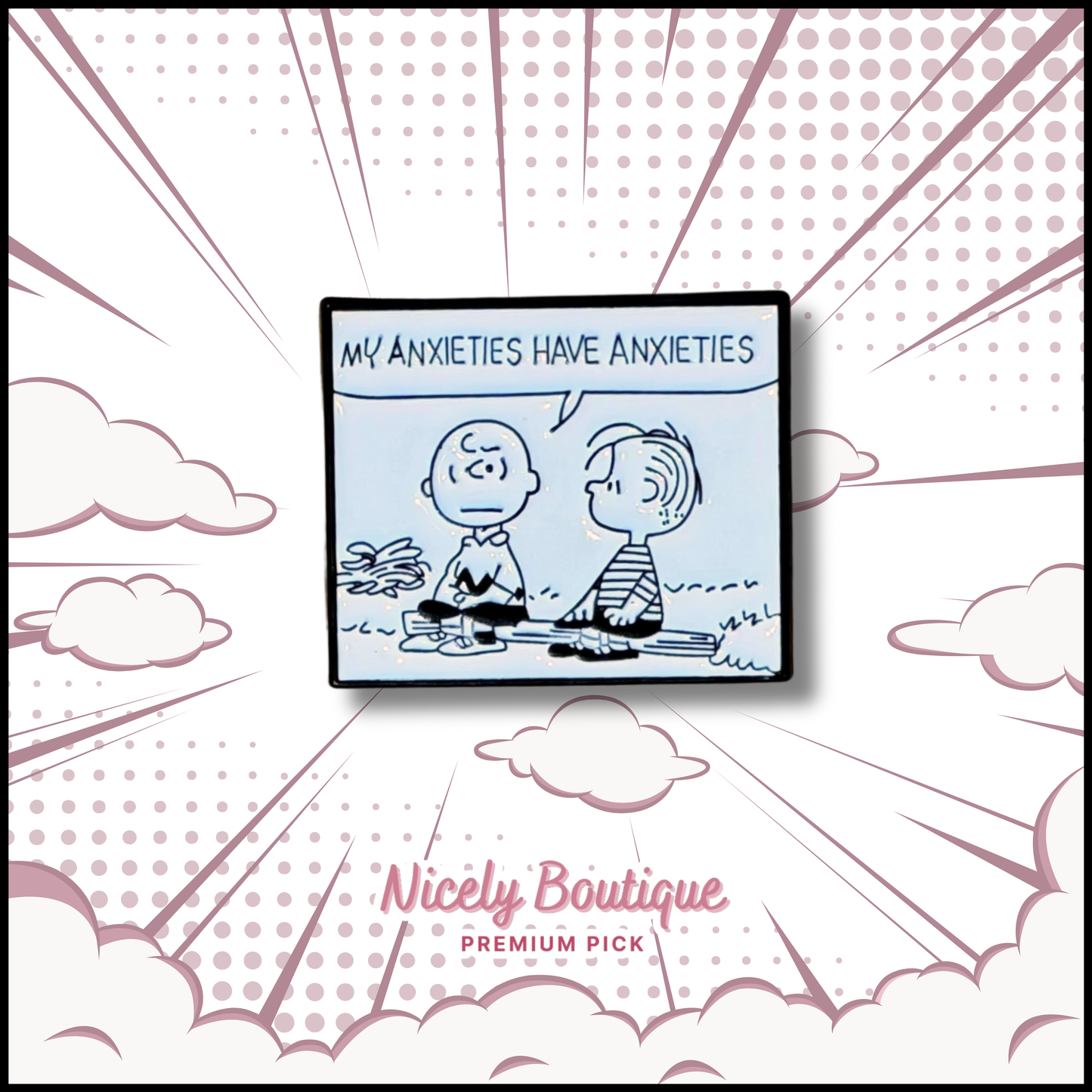 🕒 PRE-ORDERS Classic Kid -Inspired Character Enamel Pin
