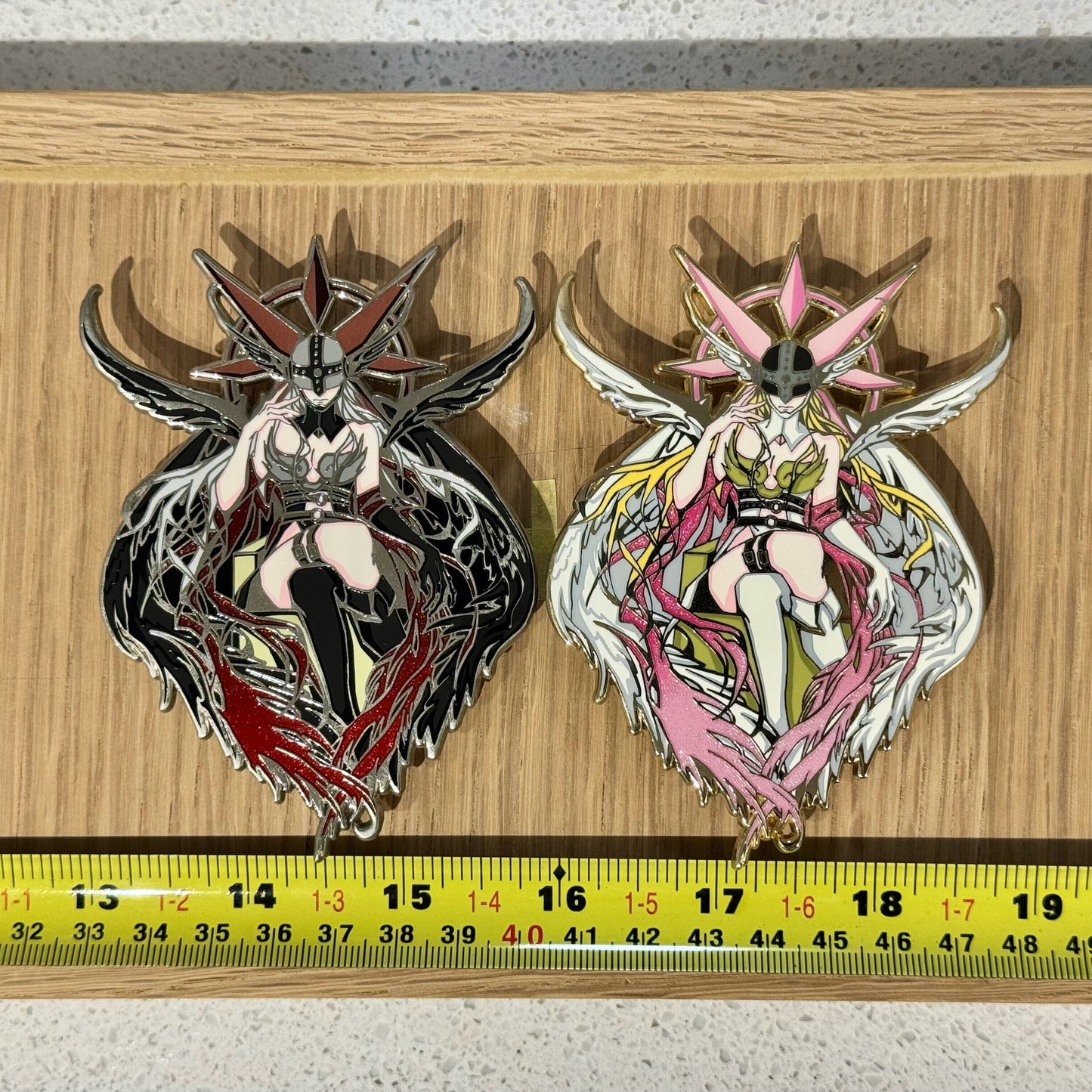 Celestial Guardian -Inspired Character Enamel Pin