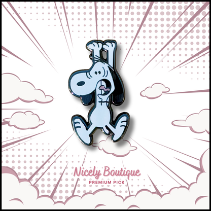 🕒 PRE-ORDERS Worried Pup -Inspired Character Enamel Pin