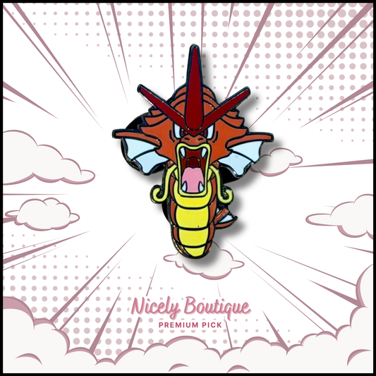 🕒  PRE-ORDERS  Ocean Dragon -Inspired Character Enamel Pin