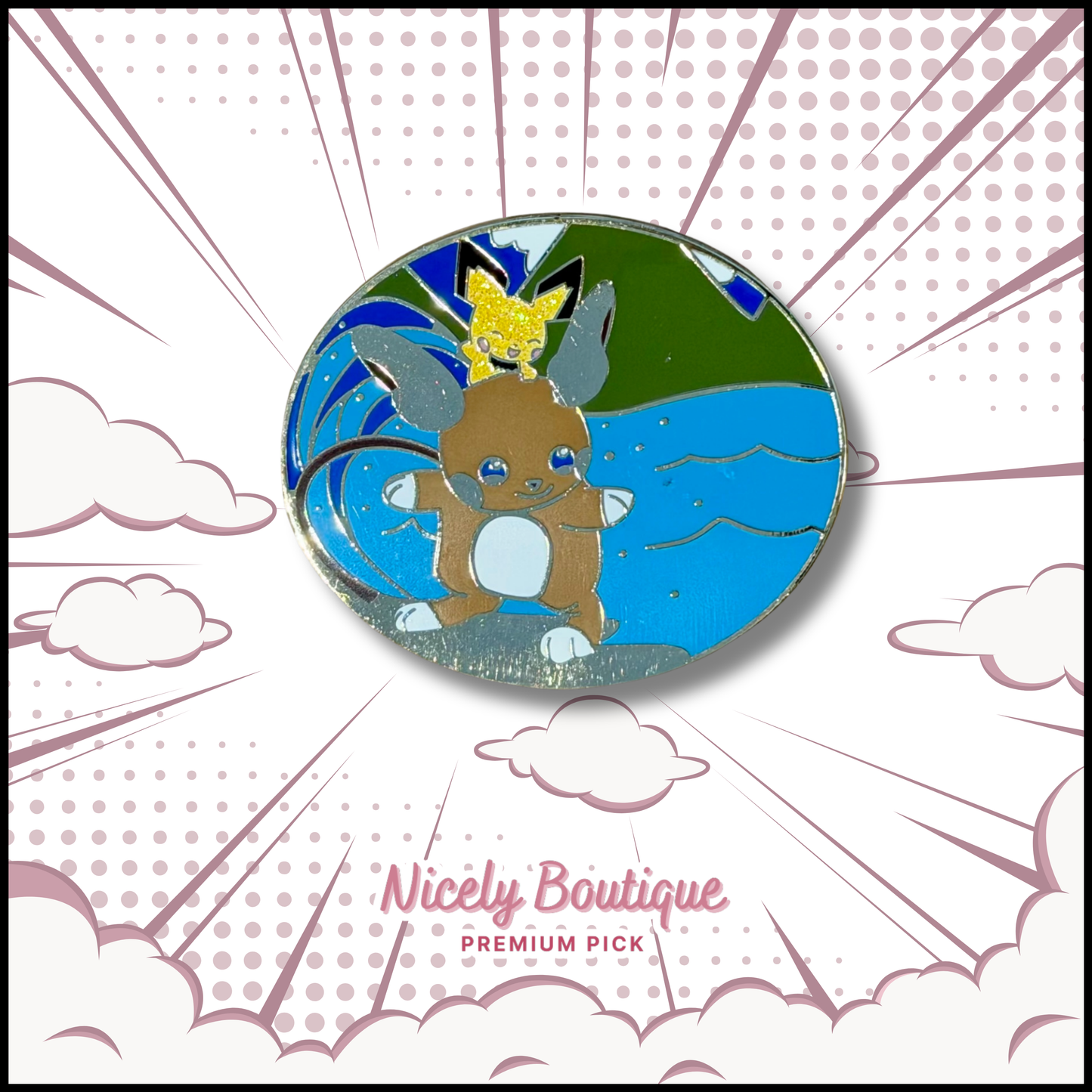 🕒  PRE-ORDERS Winged Insect -Inspired Character Enamel Pin