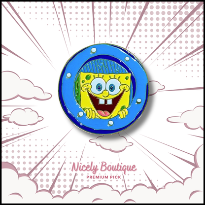 🕒 PRE-ORDERS Absurd Ocean Humor -Inspired Character Enamel Pin