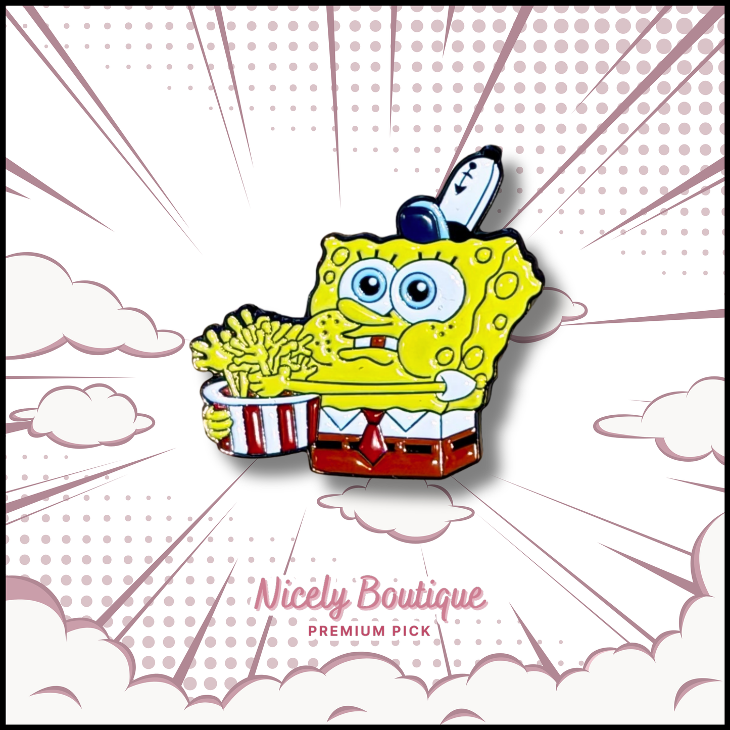 🕒 PRE-ORDERS Absurd Ocean Humor -Inspired Character Enamel Pin