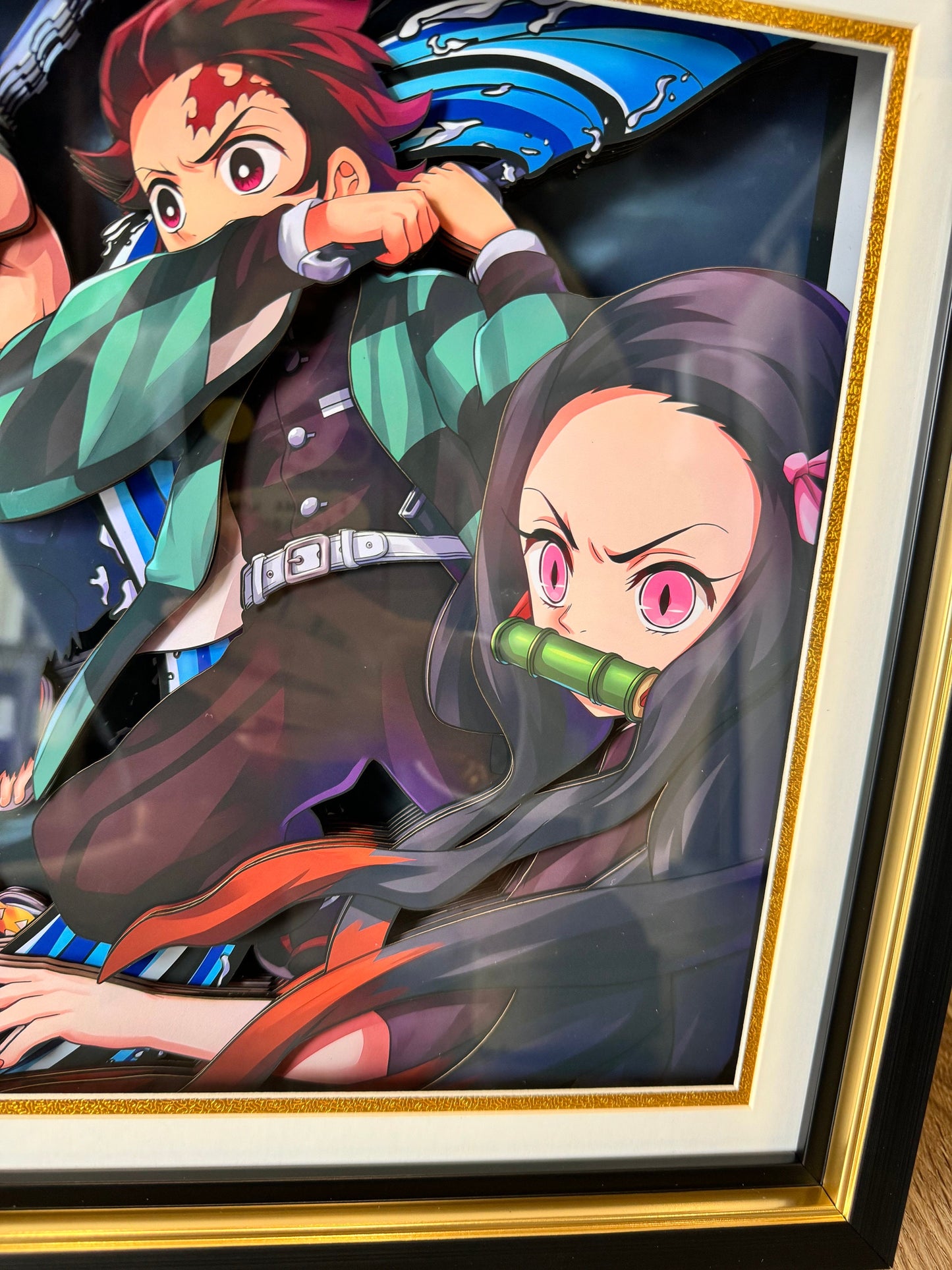 Demon Slayer—3D Handcrafted Anime Art