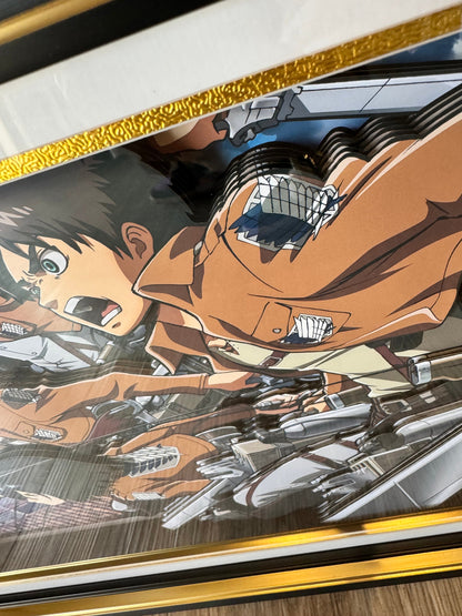 Attack on Titan —3D Handcrafted Anime Art