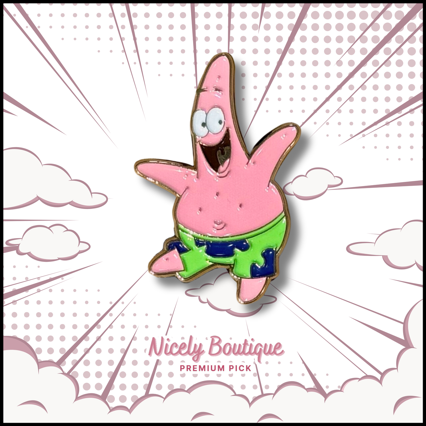 🕒 PRE-ORDERS Absurd Ocean Humor -Inspired Character Enamel Pin