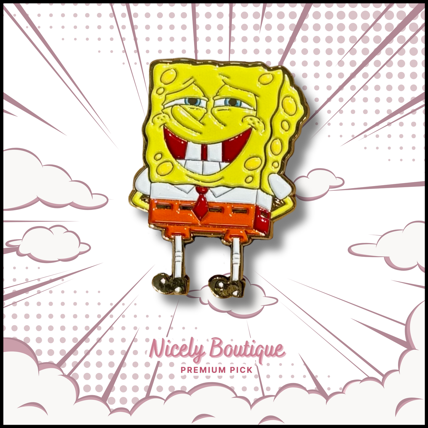 🕒 PRE-ORDERS Absurd Ocean Humor -Inspired Character Enamel Pin