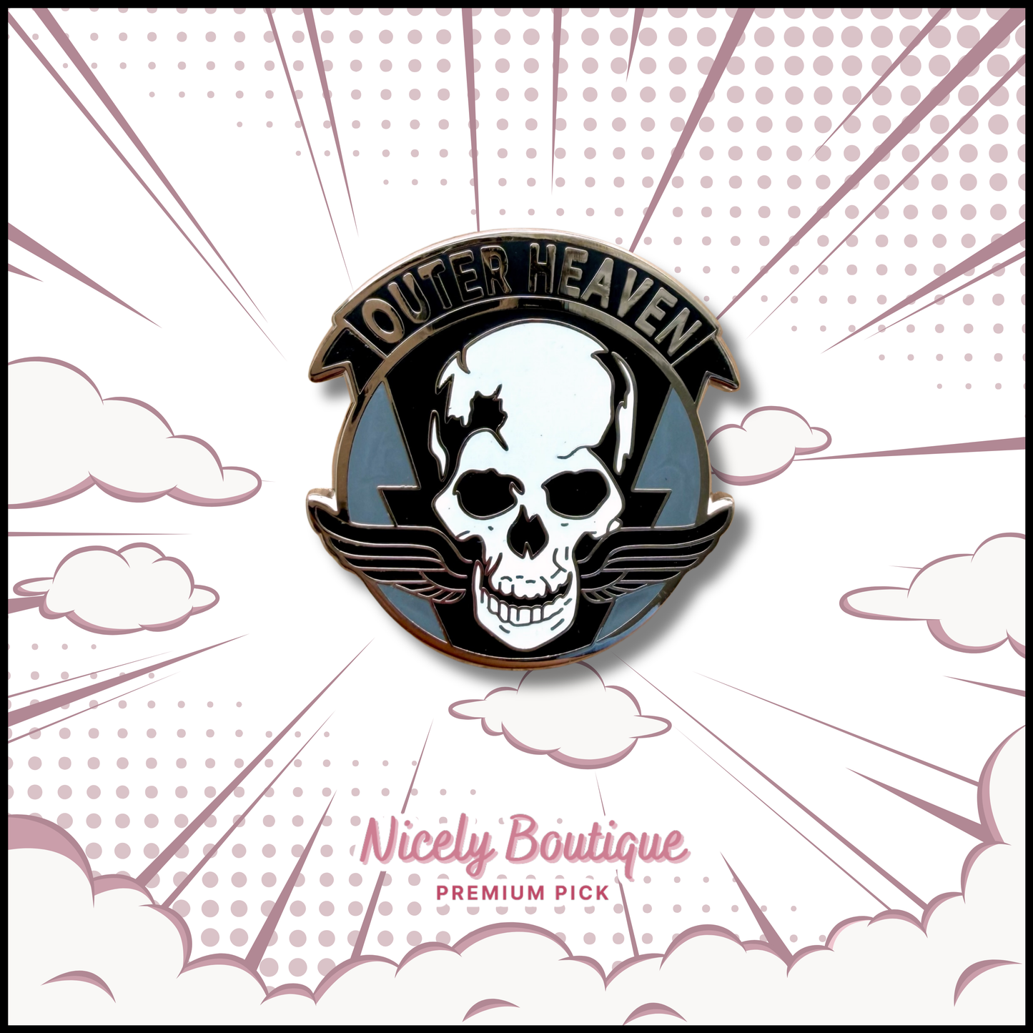 Military-Style Tactical Enamel Pin