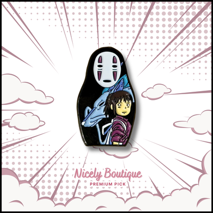 Whimsical Spirit World -Inspired Character Enamel Pin