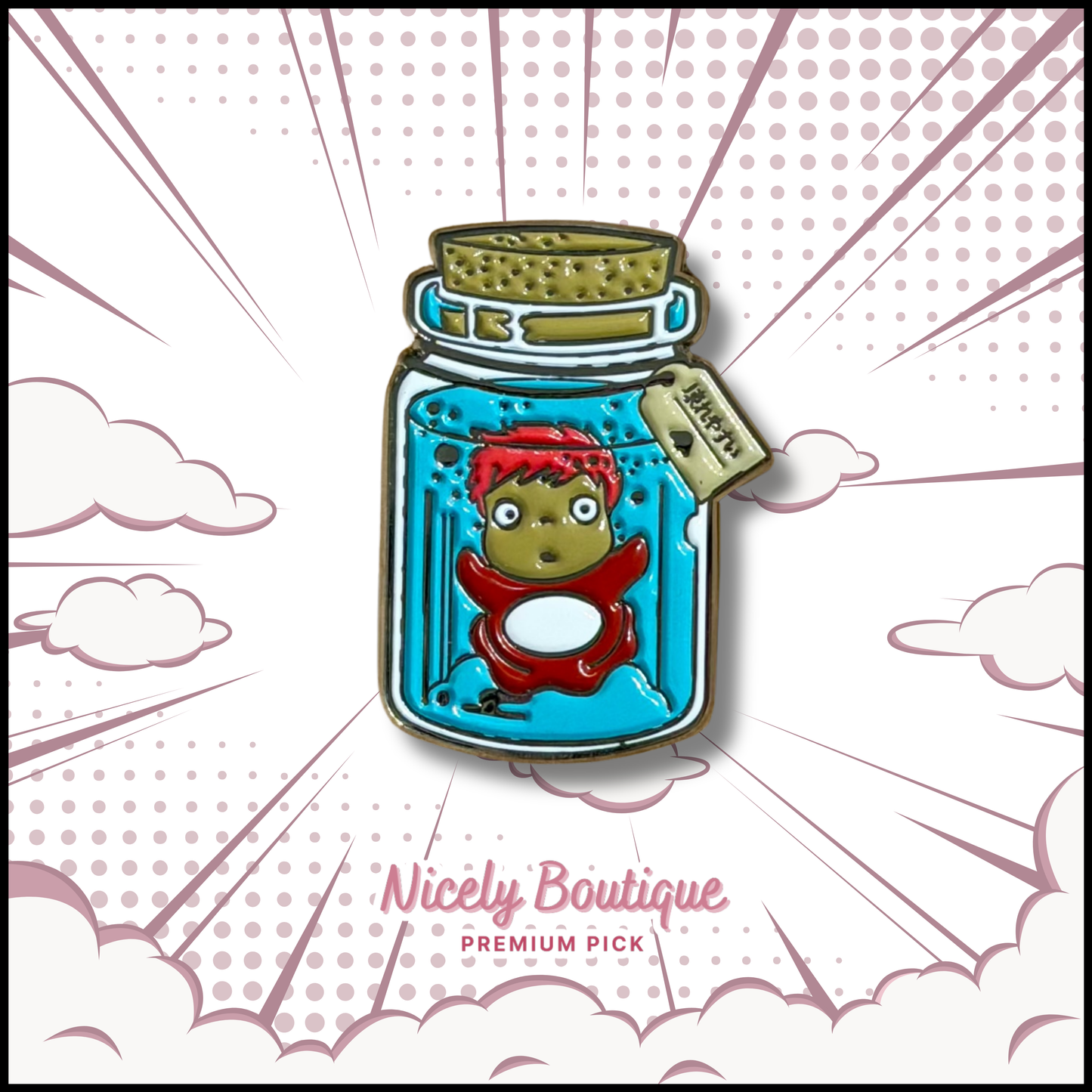 Whimsical Spirit World -Inspired Character Enamel Pin