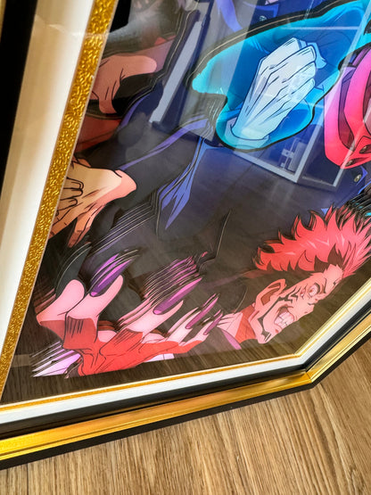 Blindfold Sorcerer —3D Handcrafted Anime Art