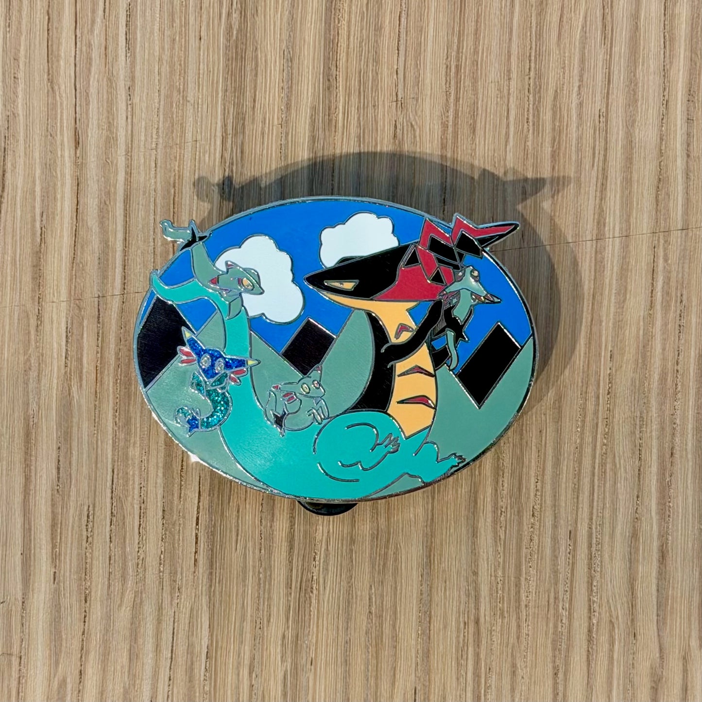 Shadow Dragon -Inspired Character Enamel Pin