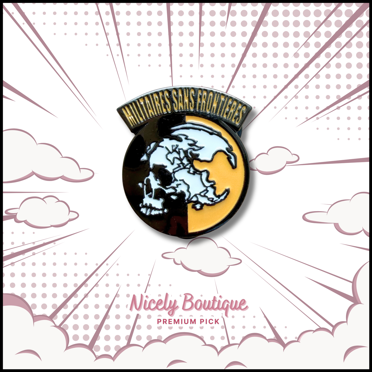 Military-Style Tactical Enamel Pin