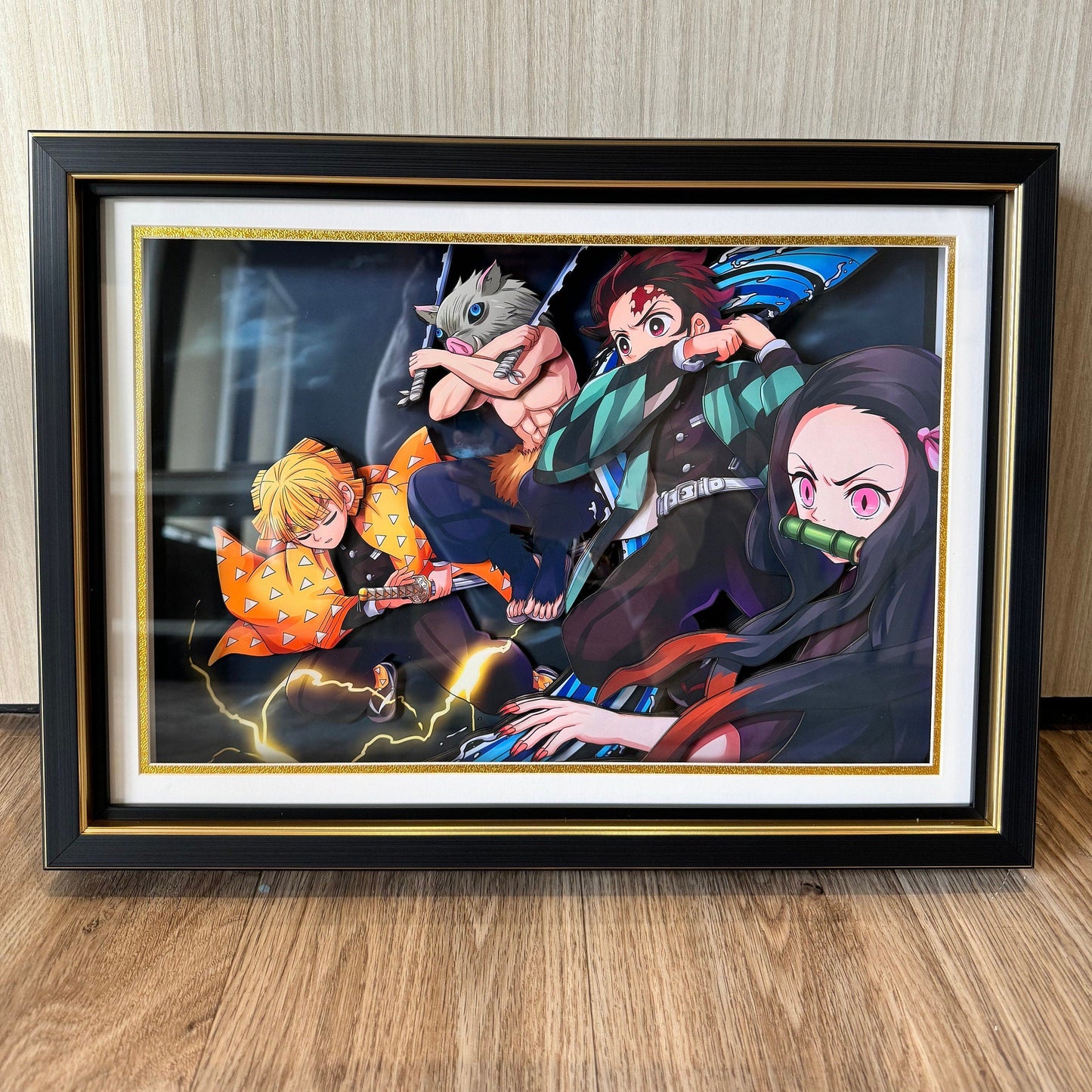 Demon Slayer—3D Handcrafted Anime Art