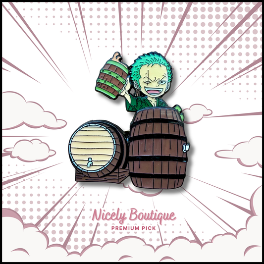🕒  PRE-ORDERS Drunken Swordsman -Inspired Character Enamel Pin