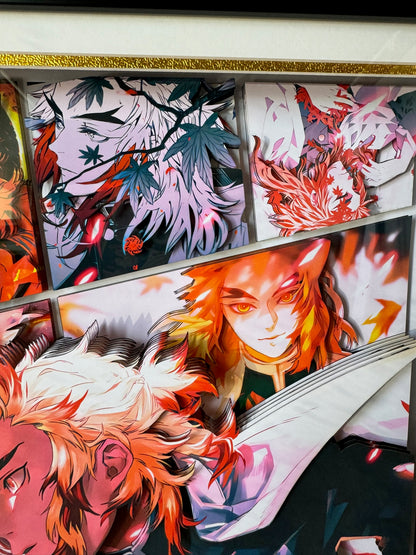 Demon Slayer—3D Handcrafted Anime Art