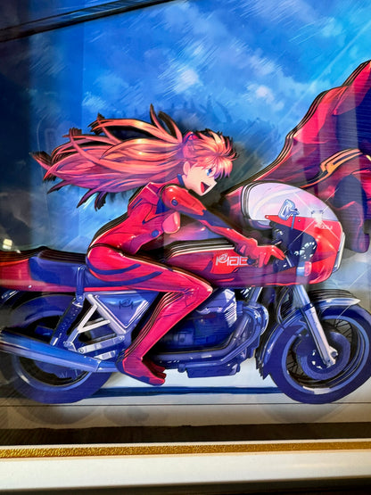 Apocalyptic Mecha —3D Handcrafted Anime Art