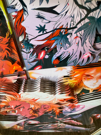 Demon Slayer—3D Handcrafted Anime Art