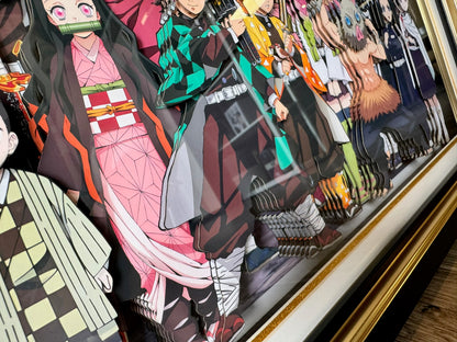 Demon Slayer—3D Handcrafted Anime Art