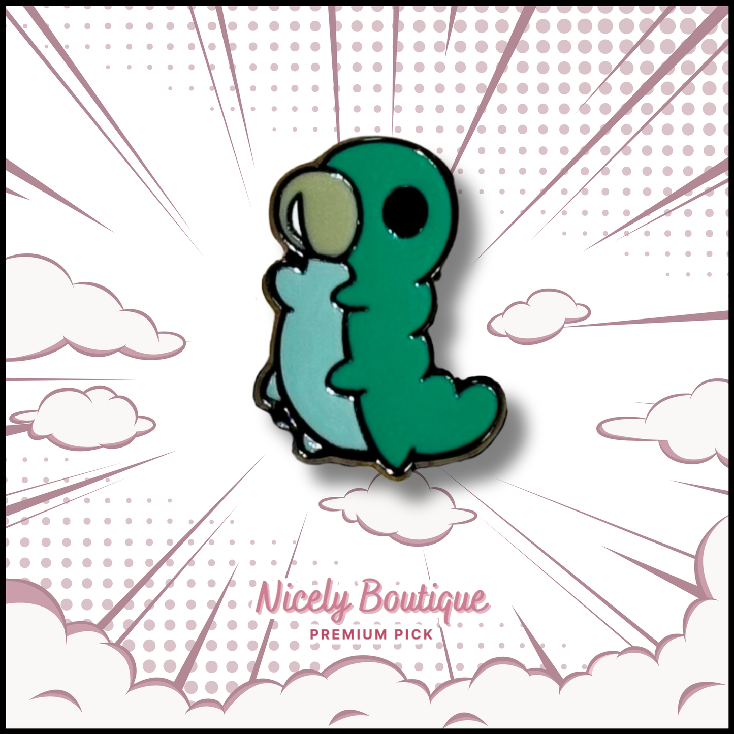 Silent Knight -Inspired Character Enamel Pin