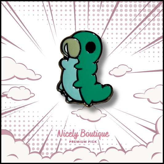 🕒  PRE-ORDERS Silent Knight -Inspired Character Enamel Pin