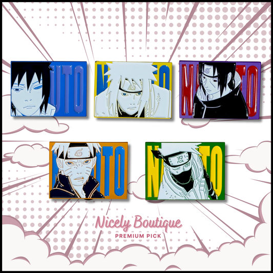 🕒  PRE-ORDERS Ninja-Inspired Character Enamel Pin