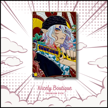 Tidebound Blade · Mystic Warrior -Inspired Character Enamel Pin