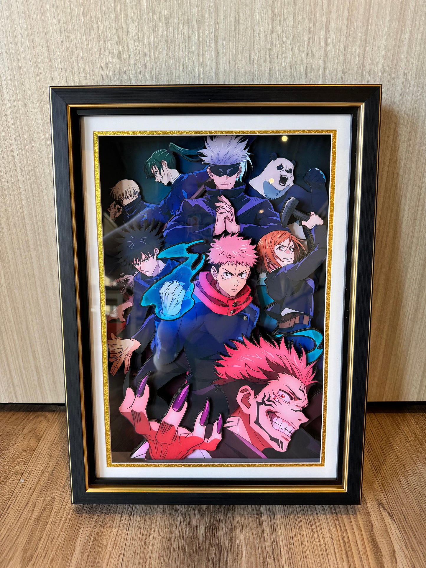 Blindfold Sorcerer —3D Handcrafted Anime Art