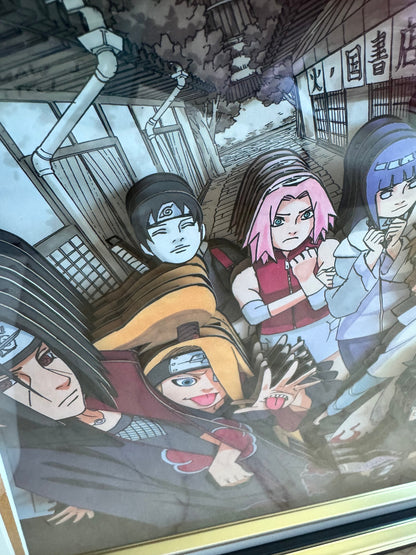 Ninja —3D Handcrafted Anime Art