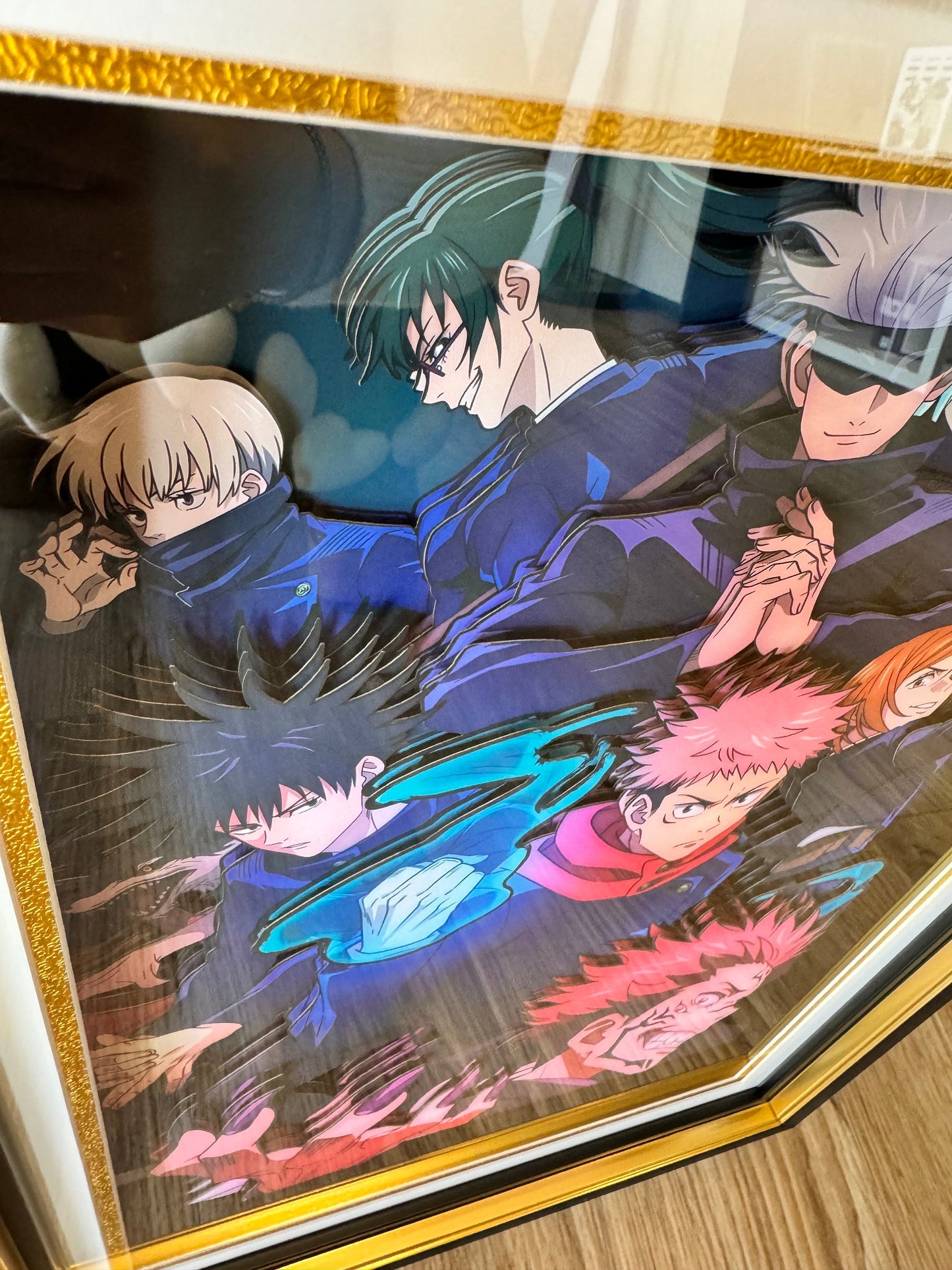 Blindfold Sorcerer —3D Handcrafted Anime Art
