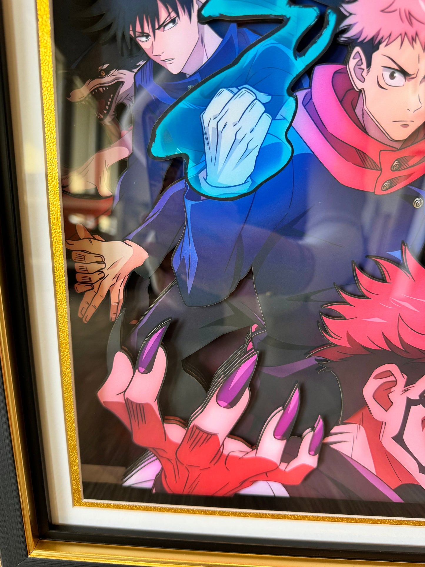Blindfold Sorcerer —3D Handcrafted Anime Art