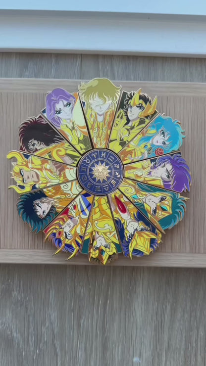 Saint Seiya 13pc -Inspired Character Enamel Pin