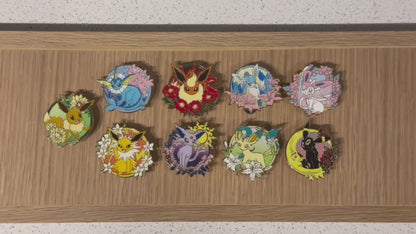 🕒  PRE-ORDERS Fire Element -Inspired Character Enamel Pin